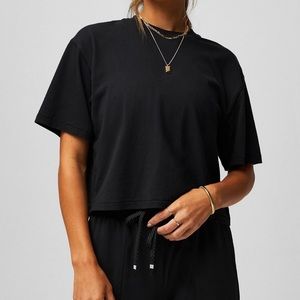 Fabletics 100% Cotton Boxy Tee